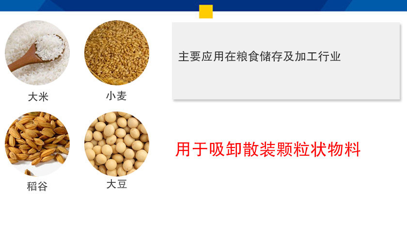 糧食吸糧機(jī)應(yīng)用